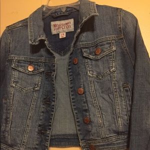 Blue jean jacket